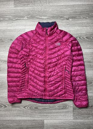 Куртка жіноча the north face мікро-пуховик рожева