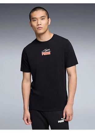 Футболка мужская puma house of graphics black 688894-01