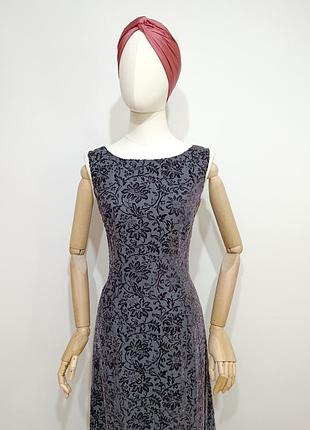 Винтажное платье laura ashley с шелком в составе / винтаж