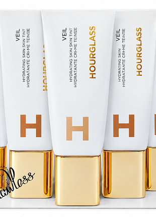Пробники тонального крему hourglass veil hydrating skin tint 0.84ml