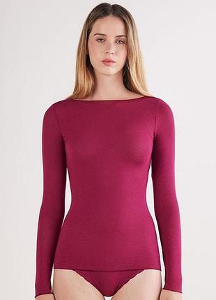 Лонгслів з кашеміром intimissimi ultralight con cashemere