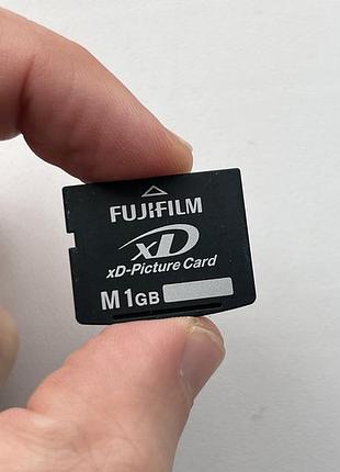 Флеш карта флешка fujifilm olympus xd m 1gb xd-picture card