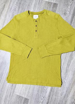 Чоловічий брендовий світшот white stuff, розмір l, mid yellow.