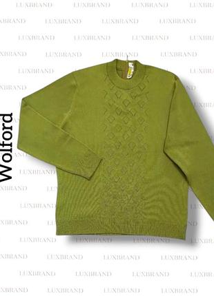 Джемпер винтаж wolford оливковый хаки