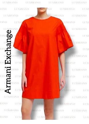 Платье из хлопка armani exchange
