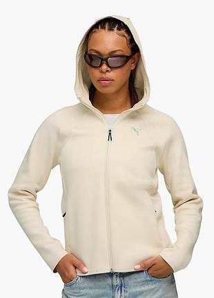 Костюм жіночий puma evostripe full-zip white