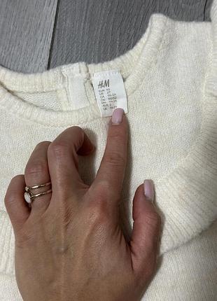 Вʼязана сукня светр h&m 92 4