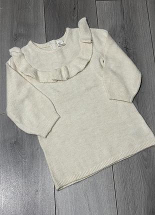 Вʼязана сукня светр h&m 92 2