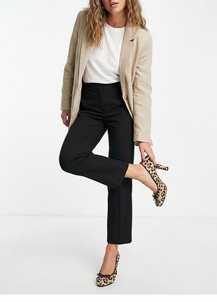Леопардовые туфли из пони (с ворсом) на каблуке topshop / uk 5 / 38 (с нюансом)