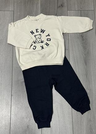 Костюм дитячий утеплений h&m 92-98