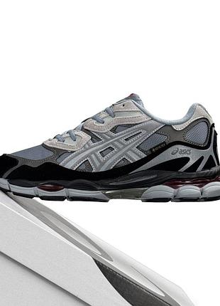 Asics gel-nyc fur dusty blue black 4