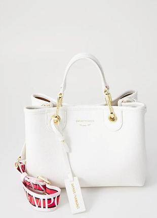 Сумка біла emporio armani оригінал