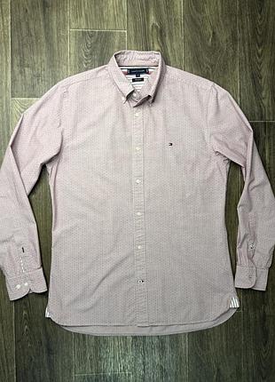 Чоловіча сорочка tommy hilfiger, розмір m, regular fit