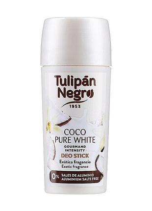 Дезодорант-стік tulipan negro deo stick ніжний кокос, 60 мл (8410751031697)