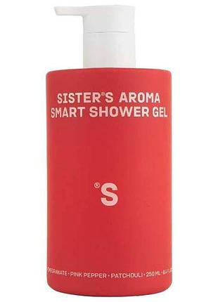 Гель для душа sisters aroma smart гранат 250 мл (4820227783991)