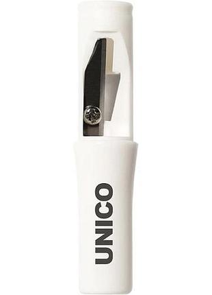 Точилка для косметических карандашей unico, белая (4820276370364)