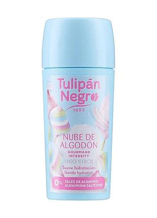 Дезодорант-стік tulipan negro deo stick бавовняна хмара, 60 мл (8410751031727)