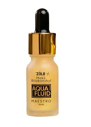 Флюид для лица многофункциональный увлажняющий zola x maks bilokonskyi aqua fluide, 10 мл (4820227160969)