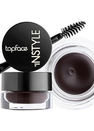 Гель-помадка для брів topface pt551 №6 mocha brown, 3.5 г (8681217221642)