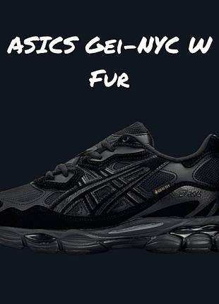 Asics gel-nyc fur all black 5