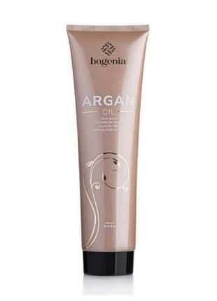 Маска для волос bogenia argan oil & caviar extract bg411 №3, 300 мл (4823121505140)