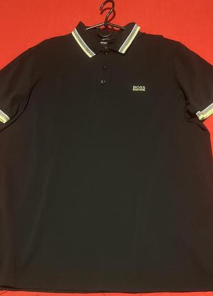 Поло футболка hugo boss оригінал xl/2xl (нюанс)