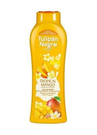 Гель для душа tulipan negro тропическое манго, 650 мл (8410751094685)