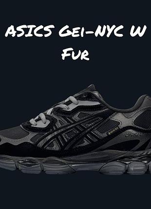 Asics gel-nyc fur black 5