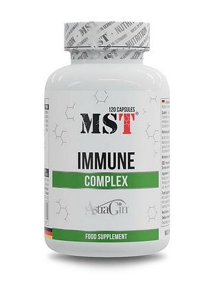 Комплекс для иммунитета с витаминами c, d3 и цинком mst immune complex 120 капсул