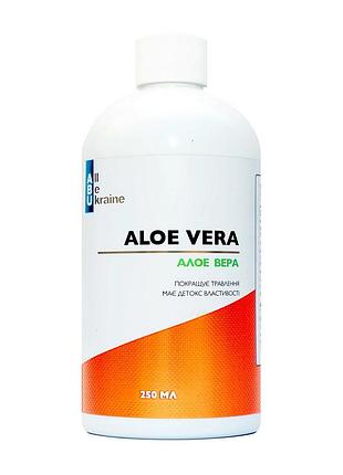 Напиток с алоэ вера и травами с морским коллагеном abu aloe vera 250 мл