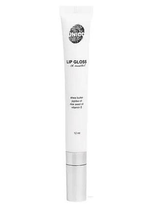 Блиск для губ unico jam lip gloss, 12 мл (4820276370258)
