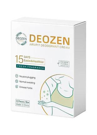 Крем-дезодорант для подмышек deozen, 24 саше (4820297260019)