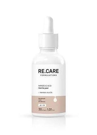 Миндальный пилинг для лица re.care mandelic acid gentle peel, 30 мл (4823109411333)