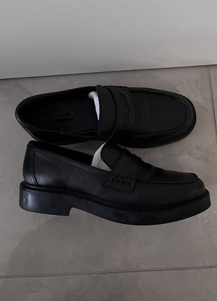 Лофери жіночі aldo чорні, демісезон, натуральна шкіра