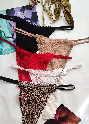 Трусики стринги m l victoria’s secret