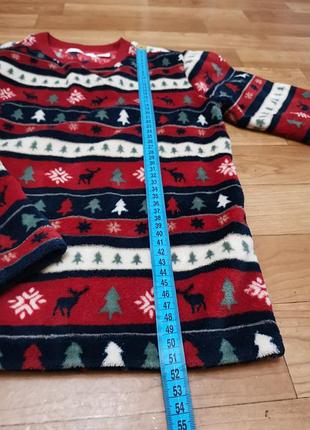 Тёплая пижама zara 8-9лет. 7