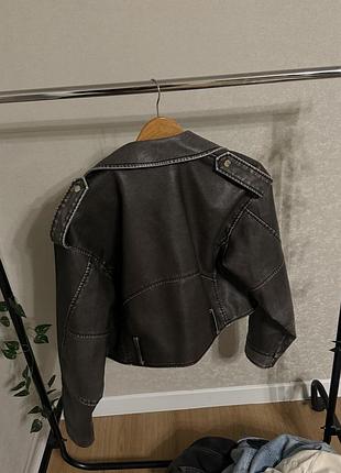 Косуха зі штучної шкіри house oversize, розмір m/l