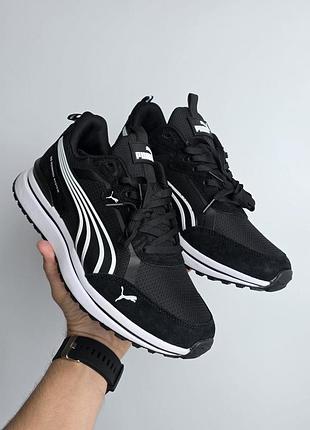 Чоловічі кросівки puma rs running | gore-tex  • black white •