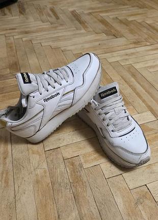 Кросівки  reebok білі шкіряні