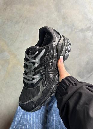 Asics gel nyc black gray goretex termo 10