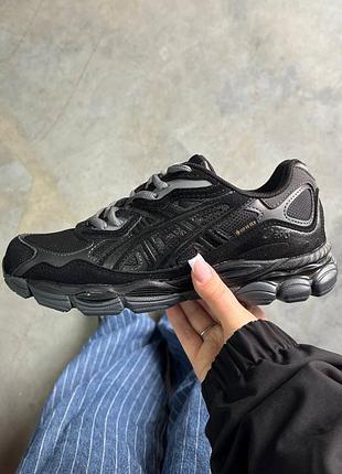 Asics gel nyc black gray goretex termo 2