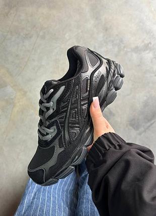 Asics gel nyc black gray goretex termo 6