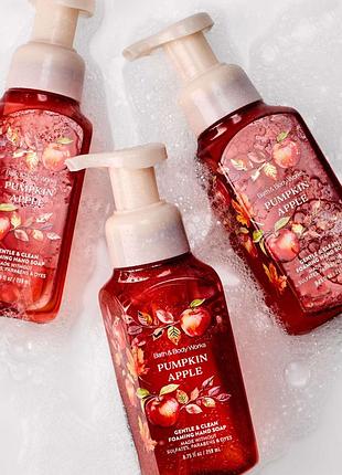 Мило-пінка pumpkin apple від bath&body works 3