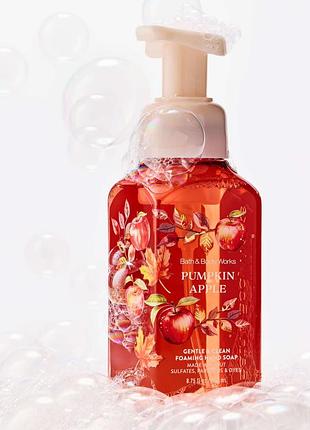 Мило-пінка pumpkin apple від bath&body works 2