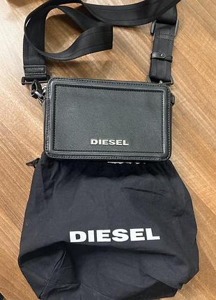 Шкіряна сумка diesel, оригінал 6