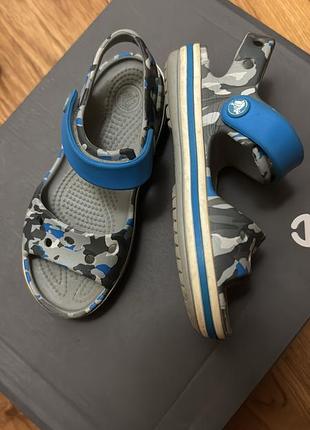 Сандали crocs kids' на мальчика