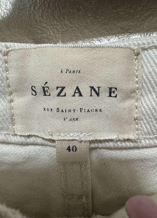 Джинсові шорти sezane 5