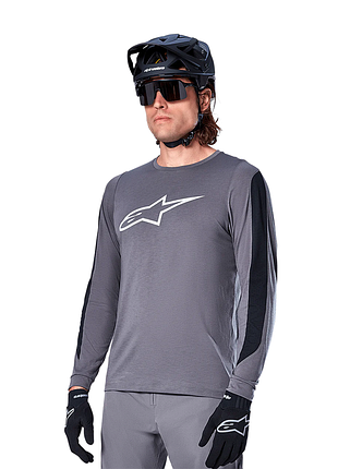 Джерсі alpinestars a-dura dri astar ls jersey dark gray, xxl