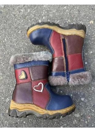 Шкіряні чоботи