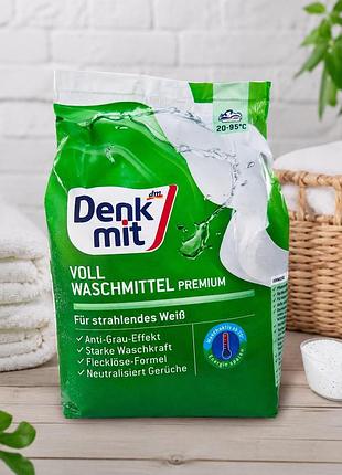 Пральний порошок для білих речей denkmit (20 прань), 1,35 кг